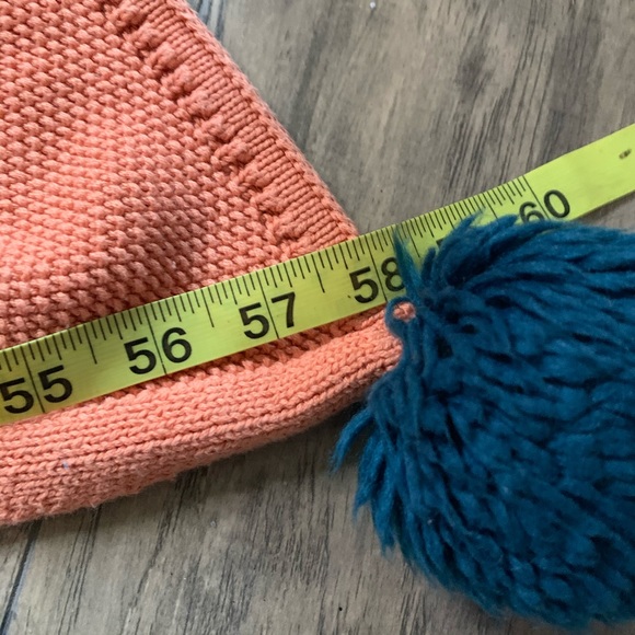 Woven Orange Blanket - Picture 4 of 4